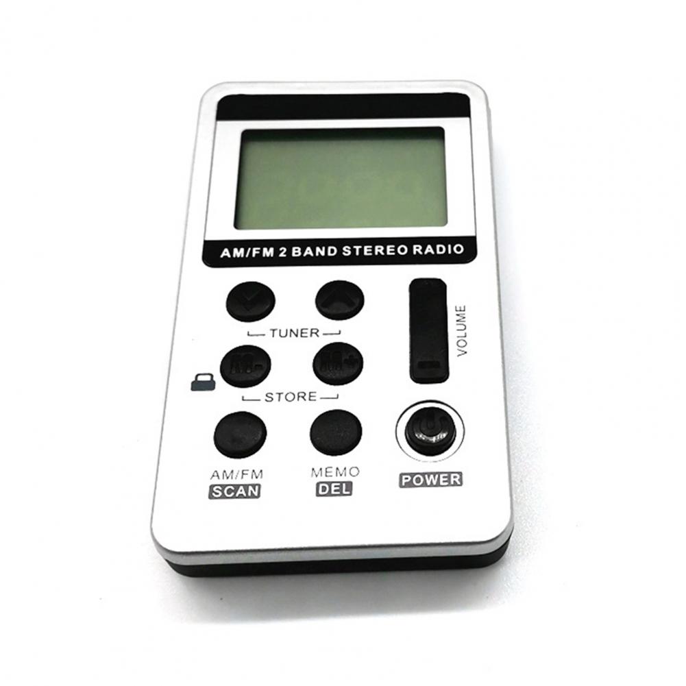 1 Set Useful Radio  LCD Display Battery Operated Digital Radio  Lock Key Digital Radio