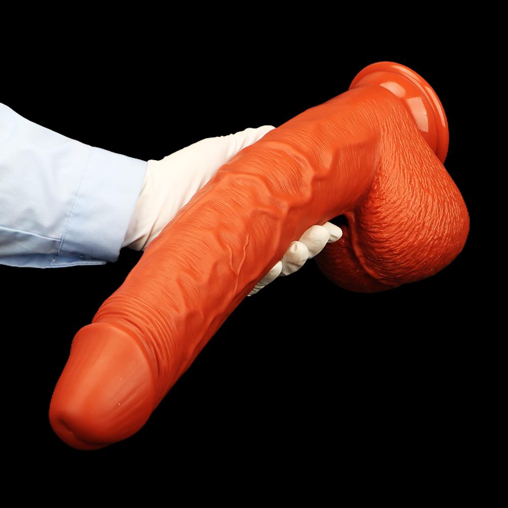 Großer Dildo Analplug mit Saugnapf Gewinde Analkugeln Analdildo Fisting Realistischer Penis
