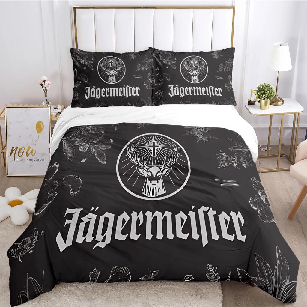 Deerhead Element Casal All Season Duvet Cover Comforter Bedding Sets Soft Quilt Cover And Pillowcases Single/Double/Queen/King