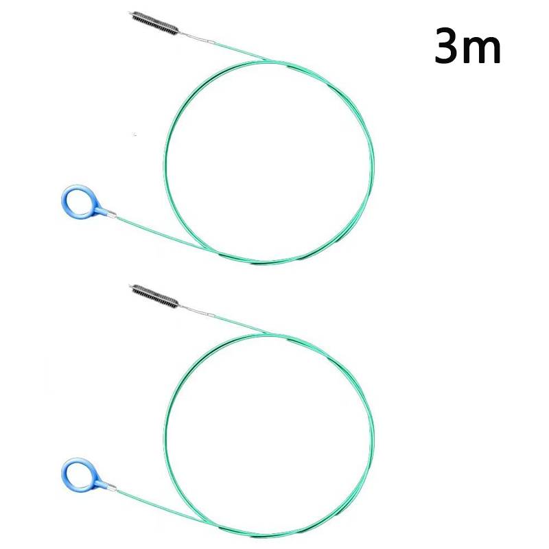 2/3/5m Autoablaufloch-Reiniger Schiebedach-Entwässerungsreinigungsbürste extra lang flexibel Spiralbürste Reinigungswerkzeug Zubehör