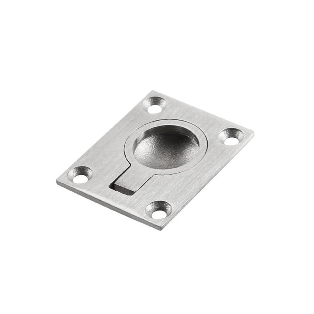 Marine Boat Deck for Hatch Door Knob Handle Flush Pull Slam for Latch Lock Round Ring Handle for Cars Yacht RV