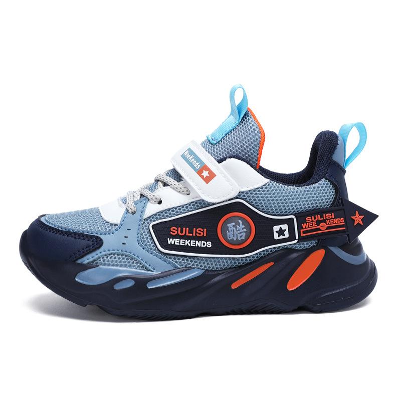 Boys shoes 2025 new children's sports shoes casual boys running shoes non-slip spring and autumn mesh breathable tide