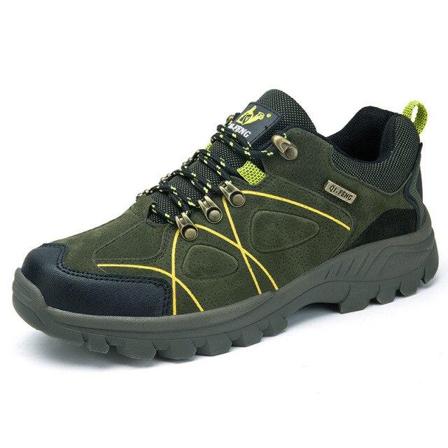 Men Women Outdoor Sports Hiking Shoes Winter Breathable Mountain Climbing Footwear Trekking Sneakers Classic Couple Summer Fall