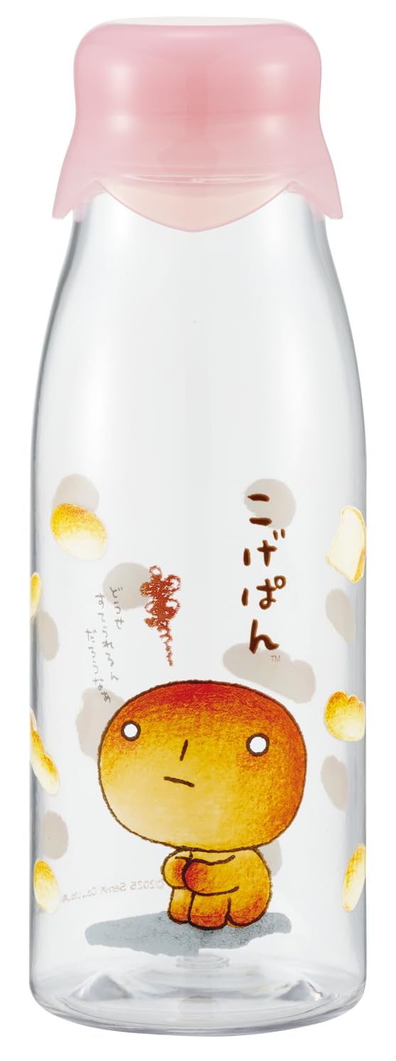 

Skater Milk Bottle Style Direct Drinking Water Bottle with Tea Strainer, 500ml, Kogepan (PTY5M-A)