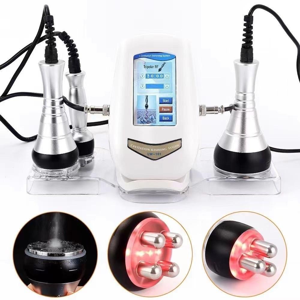 40K Cavitation Ultrasonic Weight Loss Machine Skin Lifting Tighten Massager RF Radio Body Slimming Fat Remove Machine