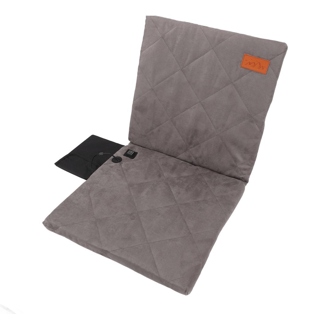 Tragbares beheiztes Sitzkissen Faltbares Heizsitzkissen Sichere beheizte Stuhlauflage für Innen und Außen