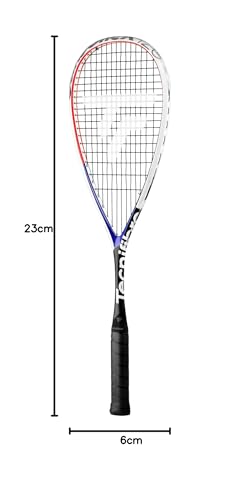 CARBOFLEX 125 Airshaft Synth Gut Squashová raketa od Tecnifibre