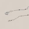 47Bag 925 Silver Mini Heart Chain Necklace Mila