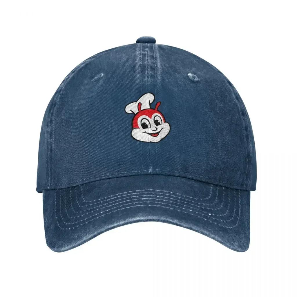 Classic Jollibee Fast Food Logo Classic Baseball Cap Uv Protection Solar Hat Birthday Women's Beach Visor Unisex's
