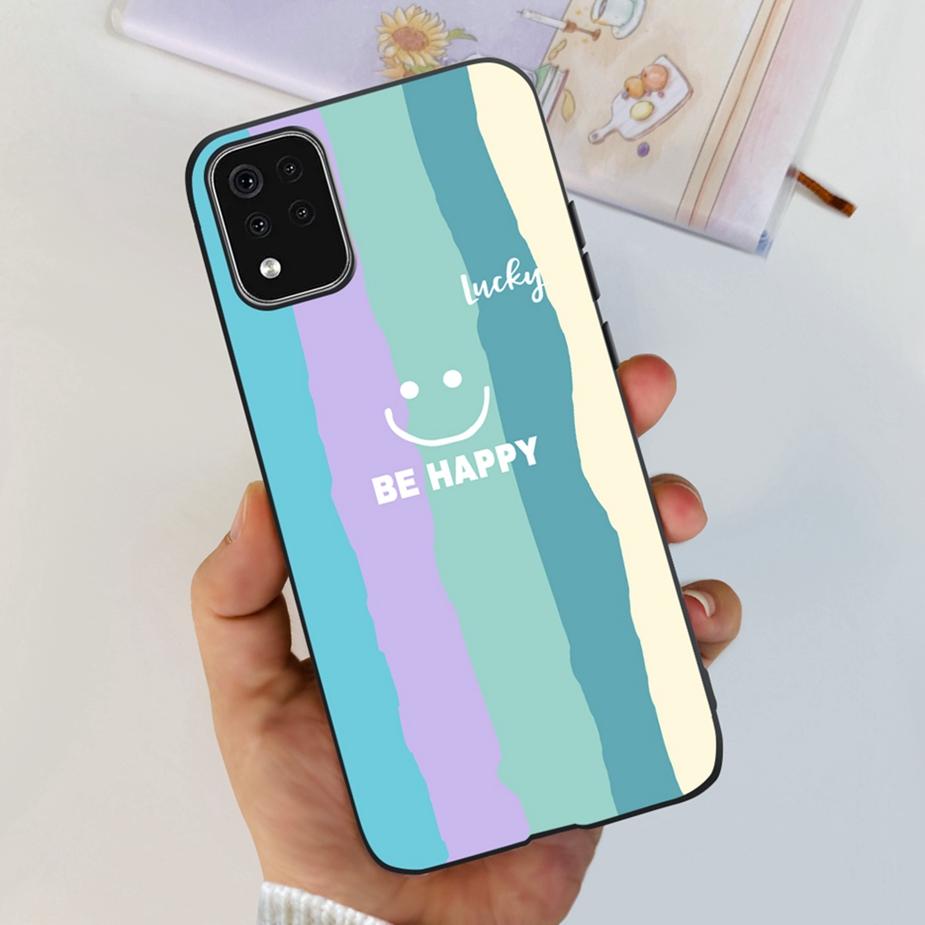 For LG K42 Case LM-K420 LMK420H Cute Fashion Painted Cover Soft Silicone Phone Case For LG K42 K 42 LGK42 Back Cover 6.6'' Coque