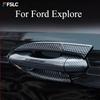 For Ford Explorer Edge Plus Car Door Handle Bowl Cover Exterior Anti-Scratch Protector Decor Stickers