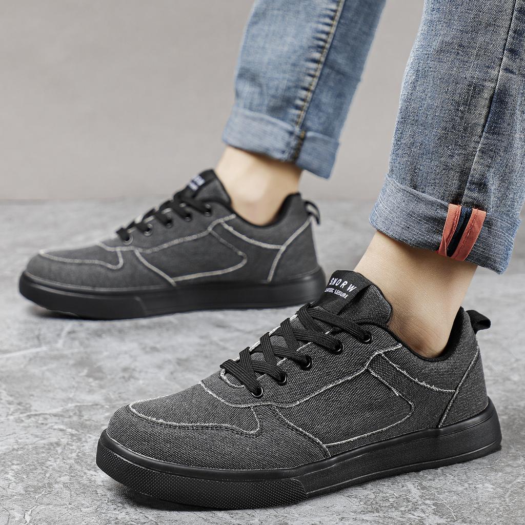 Classics Men Shoes New Fashion Sneakers For Men Canvas Fluff Comfort Lightweight Casual Shoes Outdoor Walking Footwear