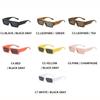 Fashionable Square Small Frame Sunglasses for Men and Women, Minimalist Street Photography Sunglasses