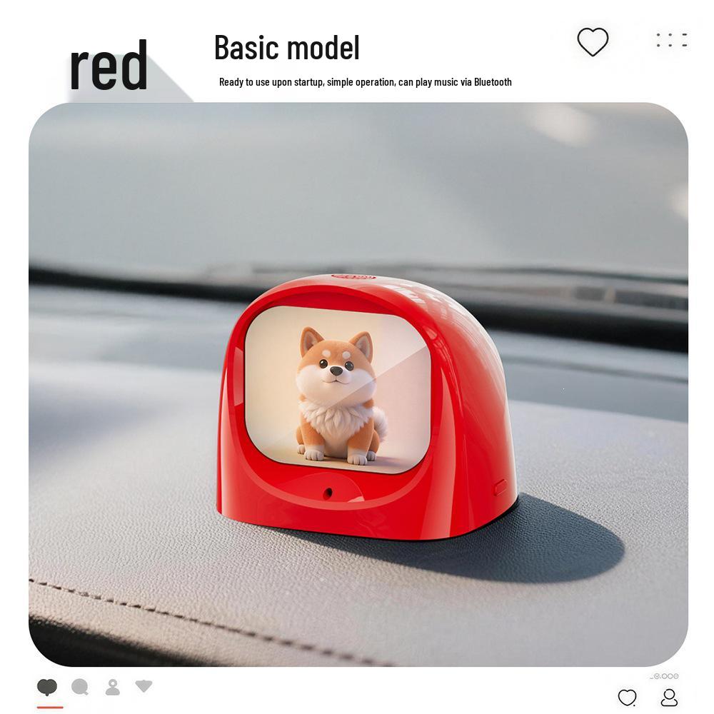 AI Pet Car Ornament & Desktop Expression Robot: Xiao Zhi - Student Dialogue & Alarm Clock Voice Assistant