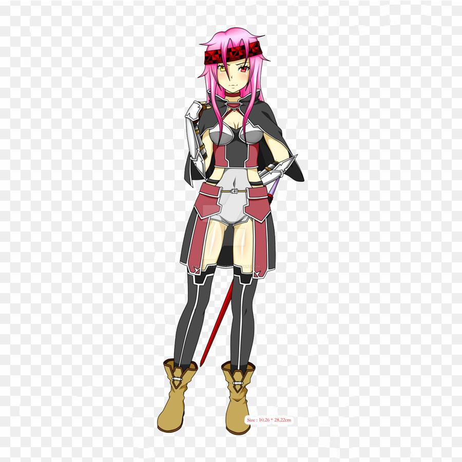 Sword Art Online Menu Kirito Sinon Iron On Patches For Clothing Applique Stickers On Clothes Heat-Sensitive Custom Patch