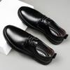 Fashion Casual Genuine Leather Man Shoes Round Toe Men's Dress Legitimate Shoes Luxury Social Designer Male Business Wedding Party Shoes