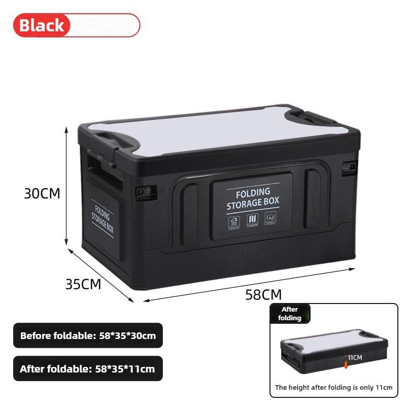 Outdoor Folding Storage Box, Multipurpose Organizer Box, Portable Large-capacity Camping Box, Car Trunk.