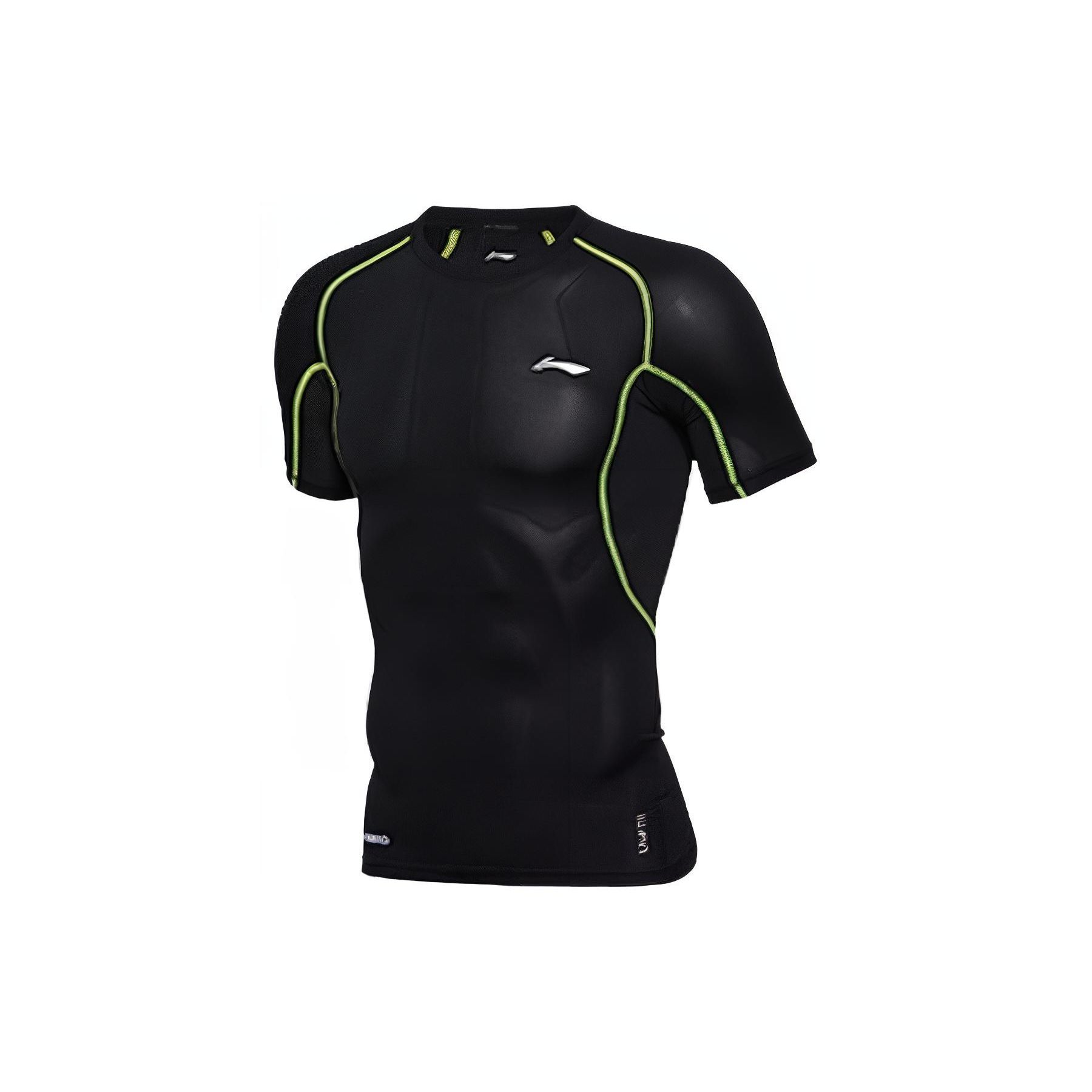 

Футболка Li Ning Color Block Sports Training, быстросохнущая, мужская, черная, AUDM019-2 L