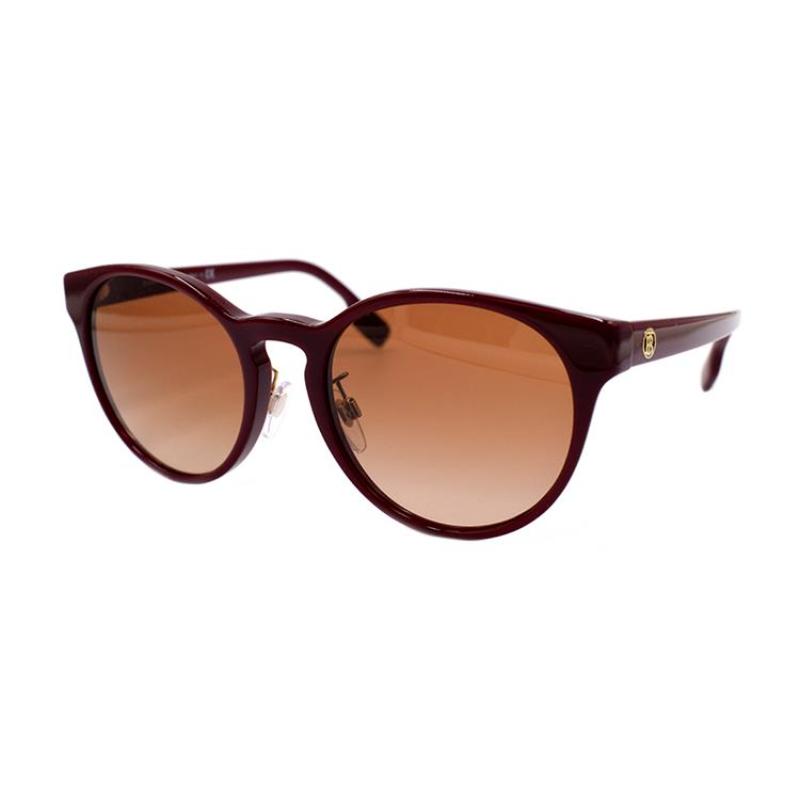 

BURBERRY B. MONOGRAM Logo Pattern Collection Elegant Ladies Sunglasses 4351D Women s Crimson Red F темно-красного