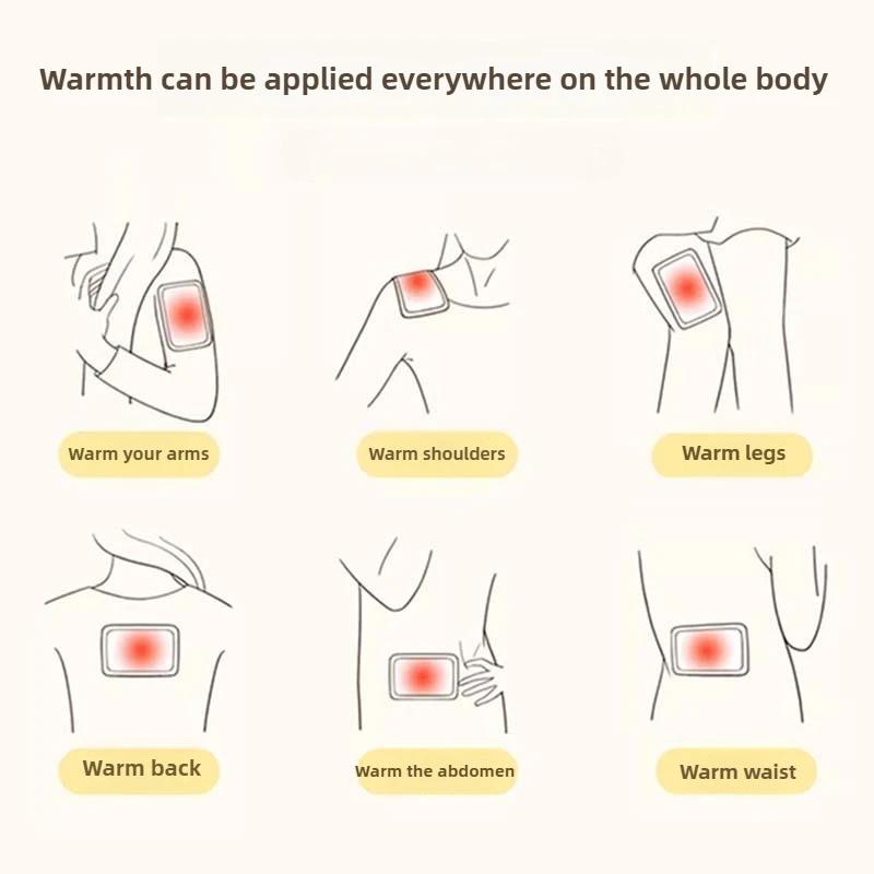 Disposable herbal heating and body warming patch,winter cold dispelling and hot compress moxibustion patch,hand warming treasure