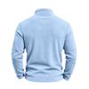 Men Zipper Sweatshirts Quarter Zip Pullover Half Zipper Hoodie Men Gym Man Autumn Solid Men's Sweatshirt Coat