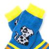Yousheng 4Pcs Pet Stocking Puppy Print Anti-skid Breathable Elastic Pet Dogs Three Sections Long Socks for All Seasons