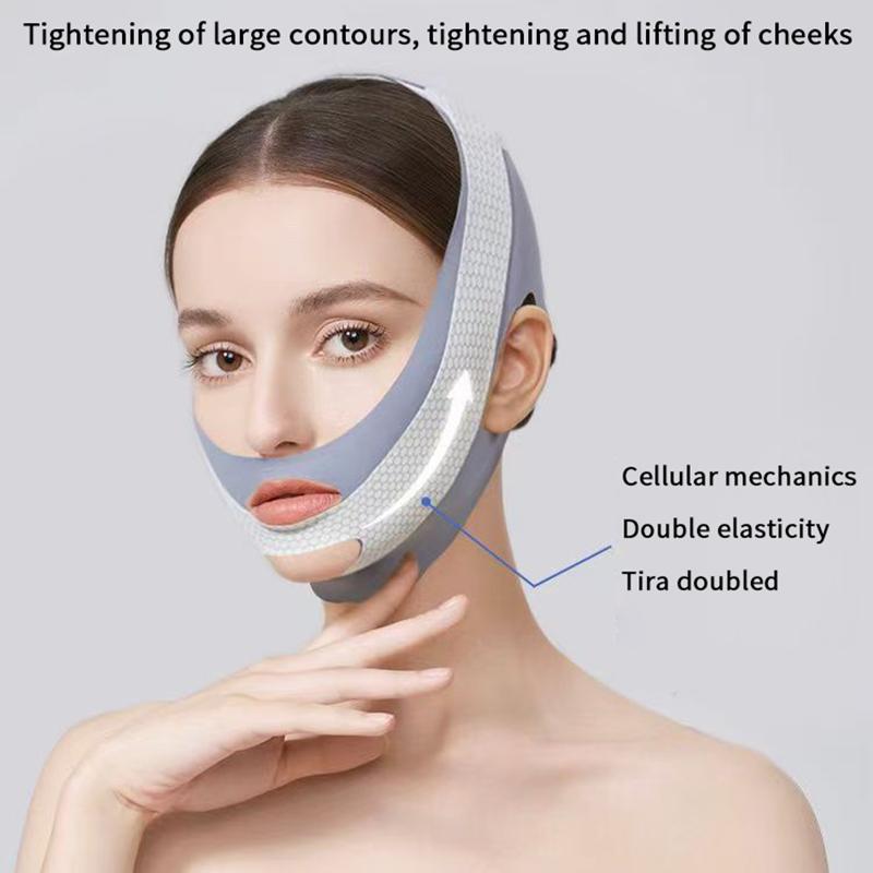 Bandage amincissant pour le visage, sculptant le visage en V et réduisant le double menton, bande liftante anti-rides pour raffermir et prendre soin de la peau