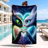 Dragons In The Snow Beach Towel, Super Soft Microfiber, Perfect Gift for Her/Him, Birthday, for Pool, Beach, Travel, Decor Beach Party