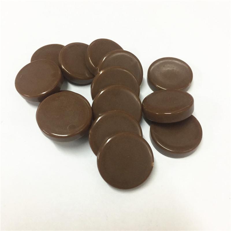 15Pcs/Set 20Mm New Backgammon Piece Dice Blank Glossy Chips Coins Pawn Chess Accessories