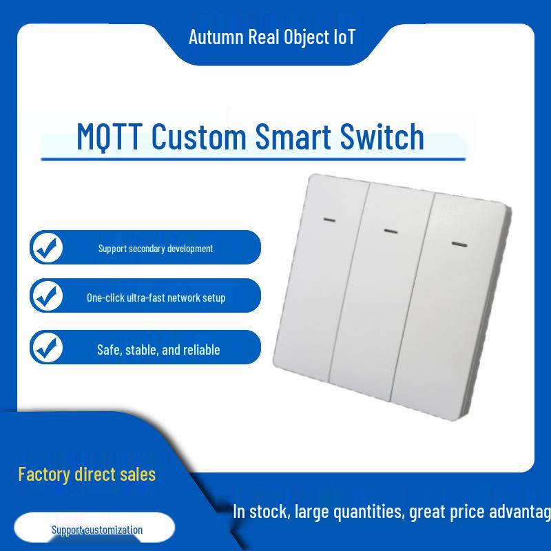 86 Smart Switch with Local API and MQTT TCP Control for Remote and Cloud Development