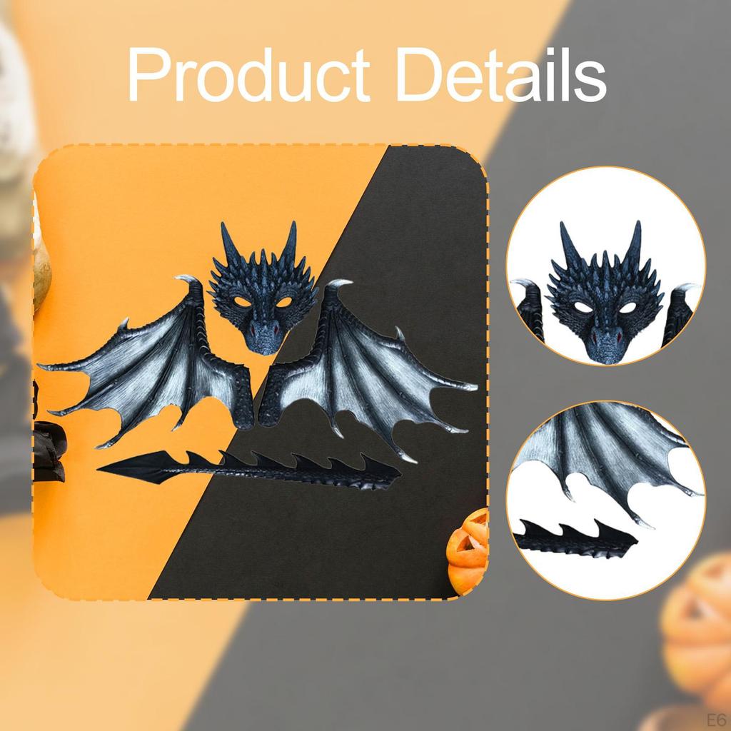 Children's Dragon Outfit with Tail And for Halloween Fun