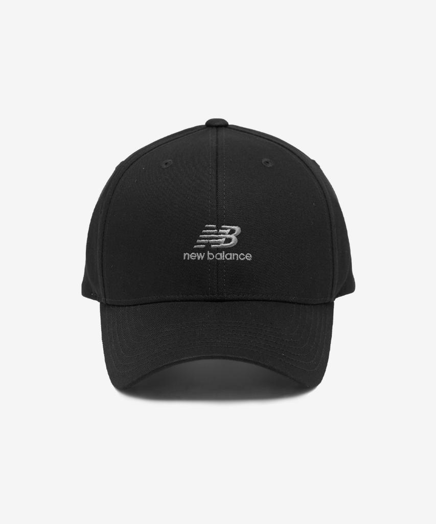Nyuballanseu Nbgdgf1101 / Stacked Logo Structured Ball Cap (Black)