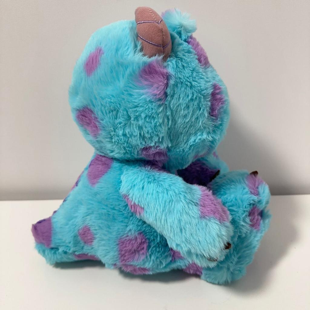 Breathing Blue Monster Sulley Plush Toy, Soothing Stuffed Animal for Kids Sleep, Cute Monster Doll, Birthday Gift