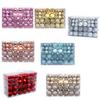 Cute 100pcs Christmas Ball Plastic Multi Color Christmas Tree Hanging Toy Party Decoration Christmas