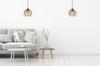Hanging Lamp, Ceiling Chandelier, Wooden, Led Lampshade