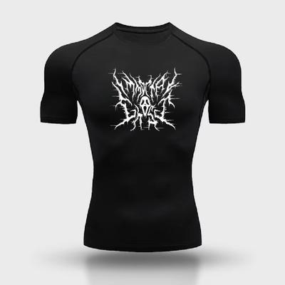 Men's Compression Shirt Long Sleeve T-Shirt Sun Protection Second Skin Breathable Quick Dry Rashgarda Tops Sports Man Tees RL820
