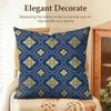Indonesia Batik Design Cushion Cover Natural Linen Organic Fabric DoubleSided Printing Sofa Home Decor Gift Pillow Case