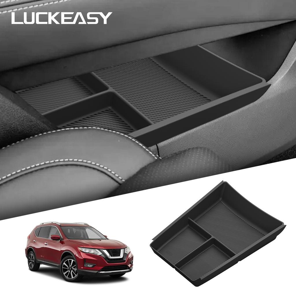 for Nissan Rogue X-trail T33 2026-2026 Central Control Lower Layer Storage Box Anti-slip Tray Organizer Car Interior Accessory