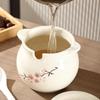 Ceramic Condiment Pot with Tray