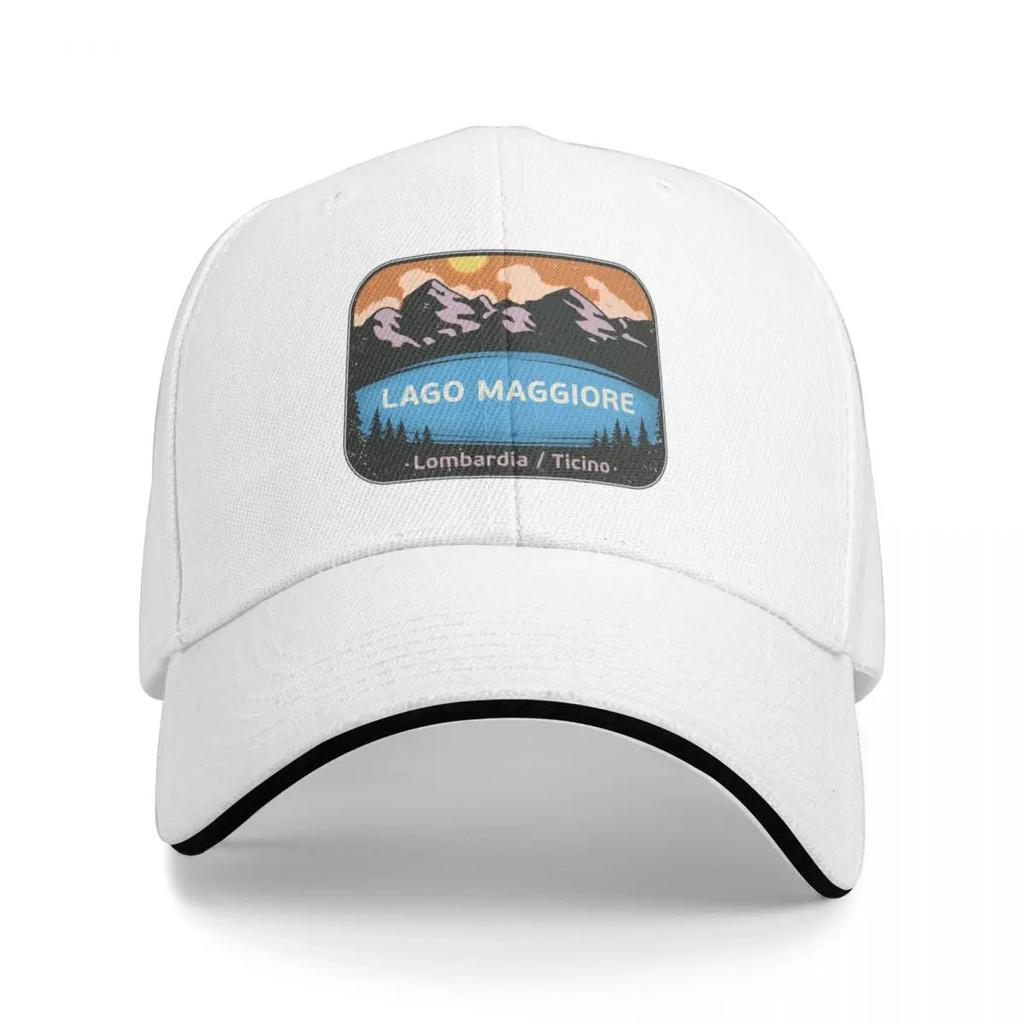 Lake Maggiore, Lago Italy - Switzerland Baseball Cap derby hat foam party Hat Ball Women's Hats For The Sun Unisex's