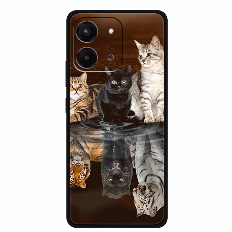 Per Custodia Redmi 15C 5G Lusso Morbido TPU Custodia per Telefono su Xiaomi Redmi 15C Modello Geometrico Cover Antiurto Silicone Antiscivolo Coque