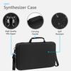 GEEKRIA Hard Shell Travel Compatible with Arturia MicroBrute Audio Synthesizer Carrying Bag Case, UFO/MicroFreak, (Dark Gray)