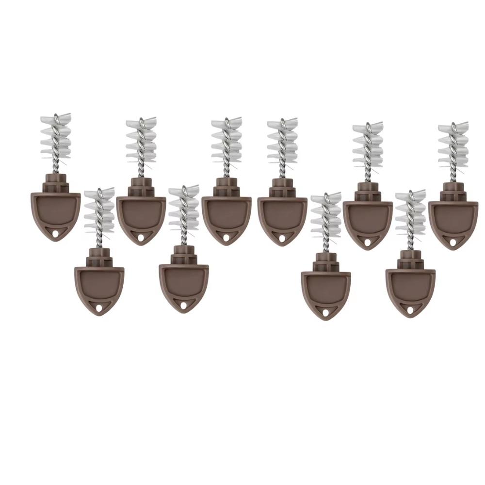 10PCS Easy To Use Beer Tap Cleaning Brush Various Taps Compatible Insectproof Food Pipe Opening Brush Flyproof Dustproof