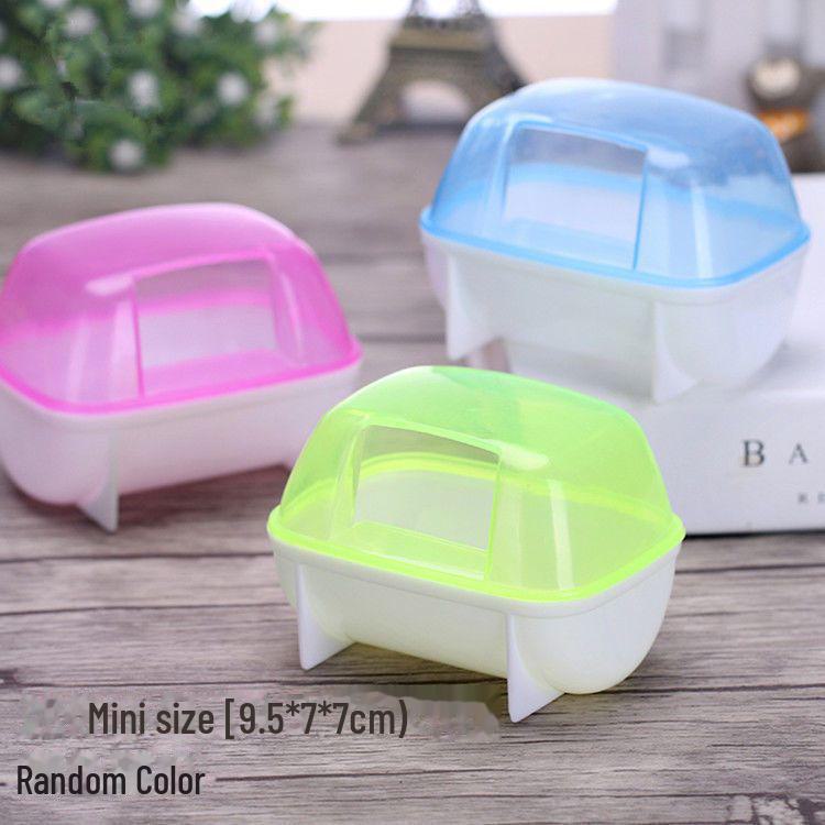 Baño y arena para hámster dos en uno