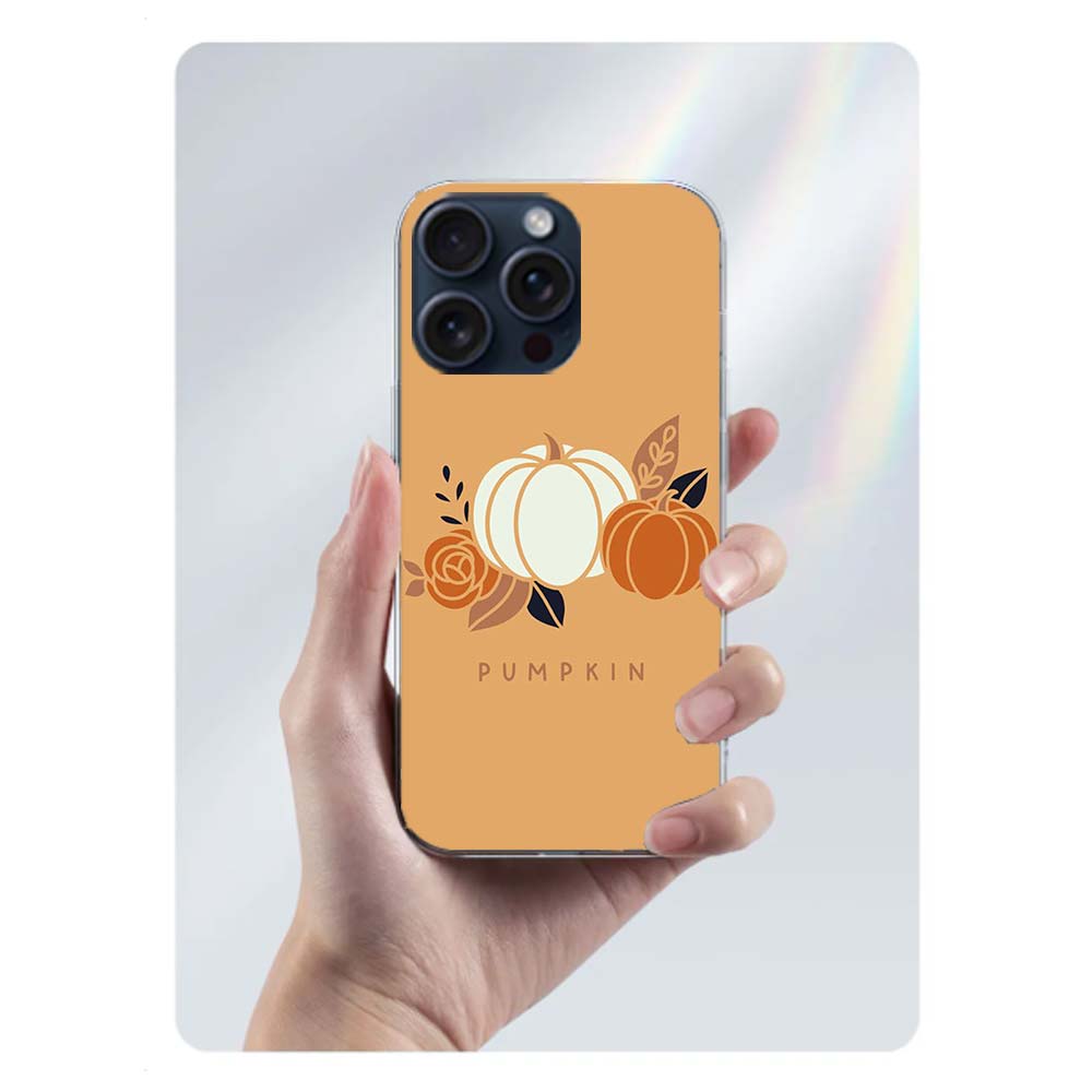 Pumpkin Happy Fall Capa Phone Case For Iphone 17 Air 16 Pro Max 15 12 Pro 14 Plus 17E 16E 11 13 Mini Cover Cases Fundas Cell Cle