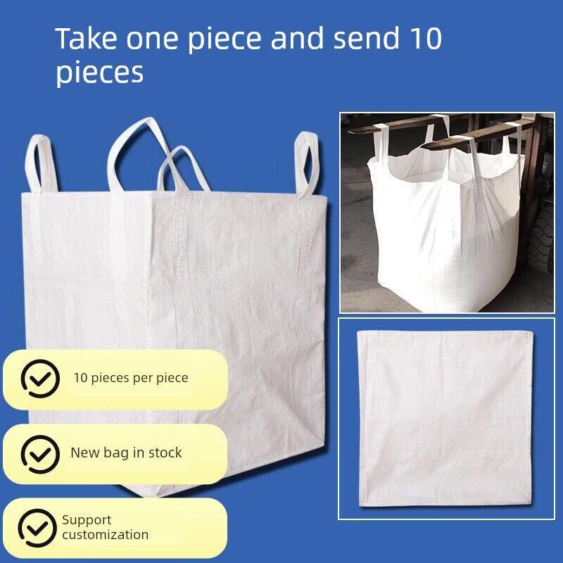 RSRDDY Industrial Bulk Bags with Discharge Spout (10 Pcs)