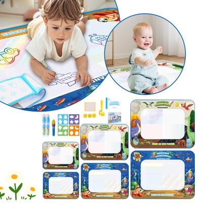 100x80CM Wassermalmatte mit wiederverwendbaren Stiften, Zeichenbrett-Spielzeug für Kinder, Kritzel-Malerei 39X31 Zoll