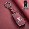 Suitable for new and old Toyota Crown series car keycases, 12/13/14 generation Crown alloy shell leather keychains XB5