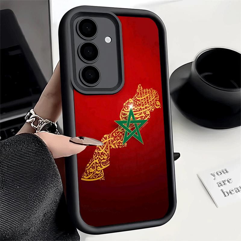 

Phone Case for Samsung Galaxy A17 A16 A15 A14 A13 Morocco Flag A56 A36 A26 A55 A35 A25 A54 A34 A24 A53 A33 A23 A07 A06 Samsung A23