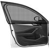 Car Window Sunshade & Privacy Curtain with Heat Insulation and Anti-Mosquito Net